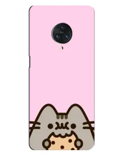 Чохол для Vivo Nex 3 з картинкою «Pusheen та печиво»