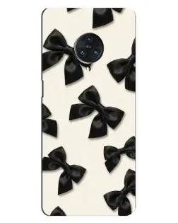 Чехол для Vivo Nex 3 с картинкой «Черные бантики»