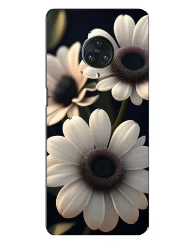 Чохол для Vivo Nex 3 з картинкою «Білі маргаритки макро»