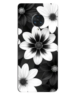 Чохол для Vivo Nex 3 з картинкою «Монохромні айстри»