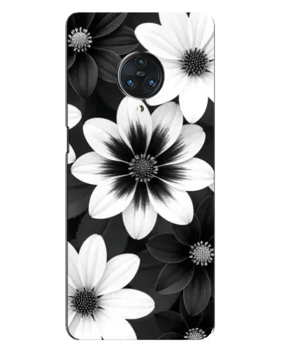 Чохол для Vivo Nex 3 з картинкою «Монохромні айстри»