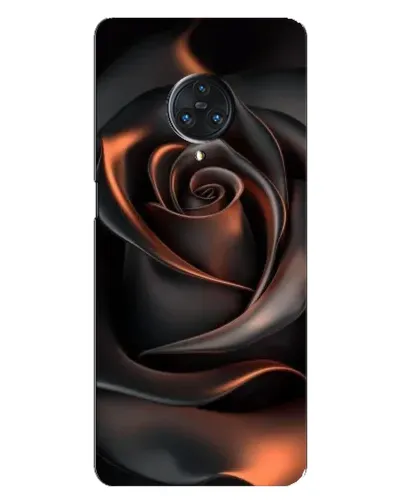 Чохол для Vivo Nex 3 з картинкою «Шовкова чорна троянда»