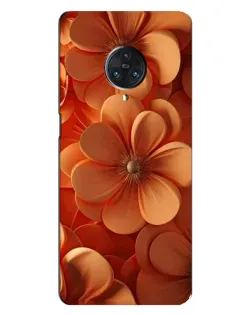 Чохол для Vivo Nex 3 з картинкою «Помаранчева макро квітка»