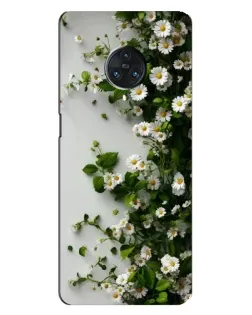 Чохол для Vivo Nex 3 з картинкою «Гілка дрібних білих квітів»