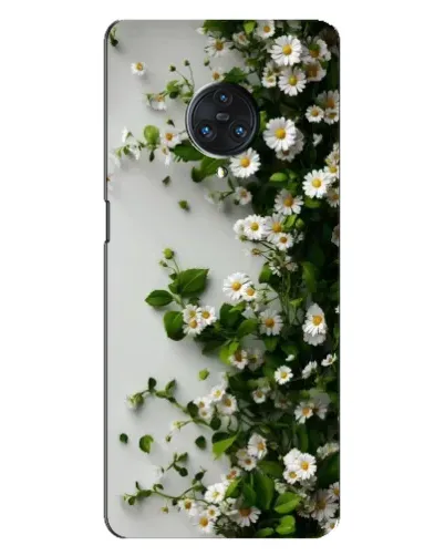 Чохол для Vivo Nex 3 з картинкою «Гілка дрібних білих квітів»