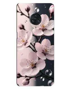 Чохол для Vivo Nex 3 з картинкою «Ніжня сакура та краплі»