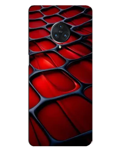 Чохол для Vivo Nex 3 з картинкою «Червона глянцева сітка»