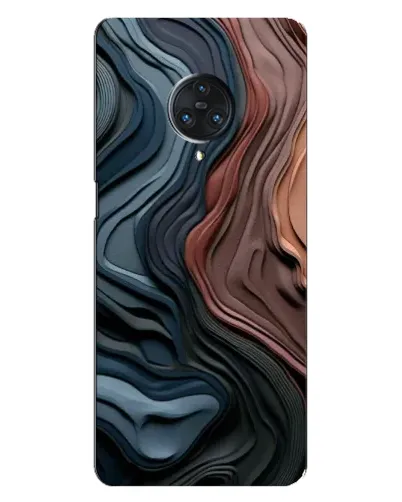 Чохол для Vivo Nex 3 з картинкою «Кольорові хвилі каньйону»