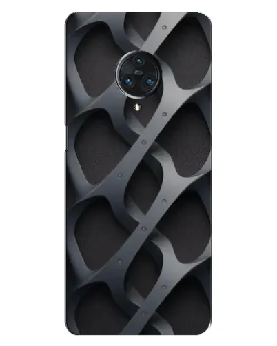 Чохол для Vivo Nex 3 з картинкою «Об'ємне сіре плетіння»