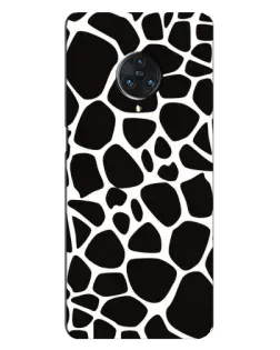 Чохол для Vivo Nex 3 з картинкою «Чорно-білий жираф»