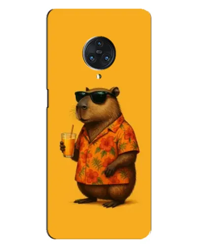 Чехол для Vivo Nex 3 с картинкой «Капибара на отдыхе»