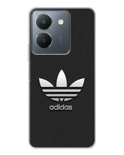 Чехол для Vivo S30 Pro Mini с картинкой «Adidas Карбоновая текстура»