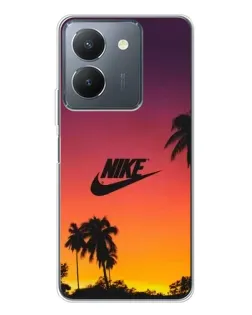 Чехол для Vivo S30 Pro Mini с картинкой «Nike на закате солнца»
