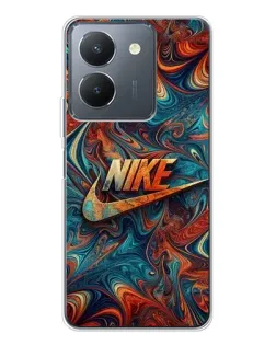 Чехол для Vivo S30 Pro Mini с картинкой «Nike в абстракции»