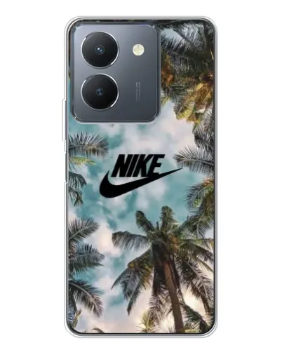 Чохол для Vivo S30 Pro Mini з картинкою «Тропічний принт Nike» Чохол для Vivo S30 Pro Mini з картинкою «Тропічний принт Nike»
