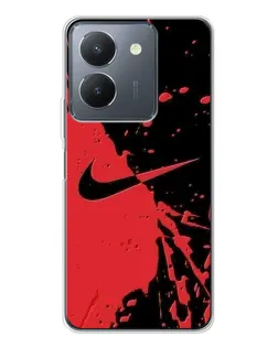 Чохол для Vivo S30 Pro Mini з картинкою «Червоні бризки Nike»
