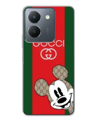 Чехол для Vivo S30 Pro Mini с картинкой «Gucci — полосы и Микки»