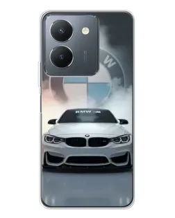 Чехол для Vivo S30 Pro Mini с картинкой «BMW в белом дыму»