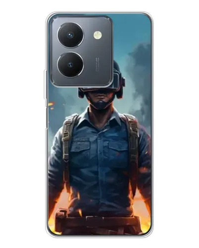 Чехол для Vivo S30 Pro Mini с картинкой «PUBG — реалистичный герой» Чехол для Vivo S30 Pro Mini с картинкой «PUBG — реалистичный герой»