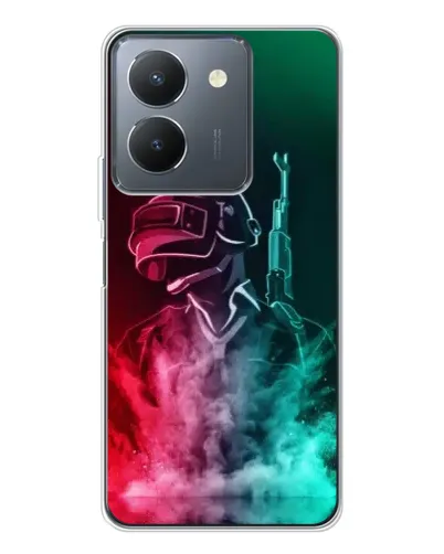 Чехол для Vivo S30 Pro Mini с картинкой «PUBG — огненный воин» Чехол для Vivo S30 Pro Mini с картинкой «PUBG — огненный воин»