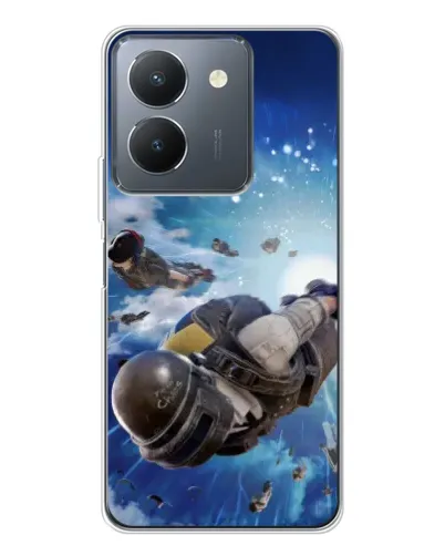Чехол для Vivo S30 Pro Mini с картинкой «Десант PUBG — прыжок» Чехол для Vivo S30 Pro Mini с картинкой «Десант PUBG — прыжок»