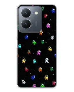 Чехол для Vivo S30 Pro Mini с картинкой «Экипаж Among Us» Чехол для Vivo S30 Pro Mini с картинкой «Экипаж Among Us»