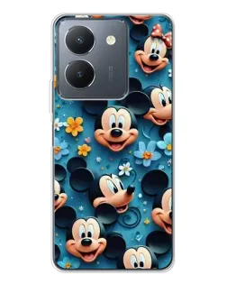 Чехол для Vivo S30 Pro Mini с картинкой «Паттерн Микки и Минни»