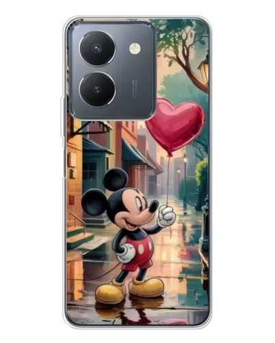 Чехол для Vivo S30 Pro Mini с картинкой «Микки и шарик-сердце»