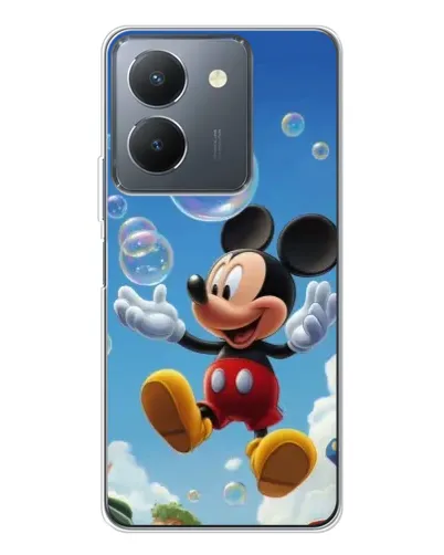 Чехол для Vivo S30 Pro Mini с картинкой «Mickey и мыльные пузыри»