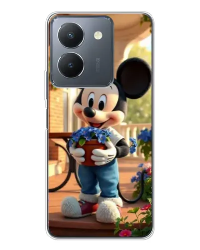 Чехол для Vivo S30 Pro Mini с картинкой «Микки садовод»