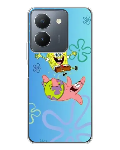 Чехол для Vivo S30 Pro Mini с картинкой «Спанч Боб и Патрик» Чехол для Vivo S30 Pro Mini с картинкой «Спанч Боб и Патрик»