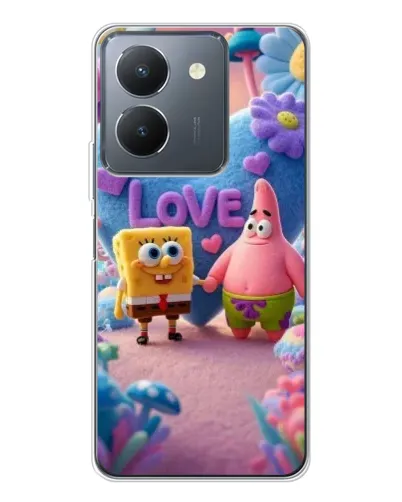 Чехол для Vivo S30 Pro Mini с картинкой «Губка Боб Патрик» Чехол для Vivo S30 Pro Mini с картинкой «Губка Боб Патрик»