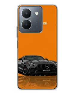 Чохол для Vivo S30 Pro Mini з картинкою «Помаранчевий Mercedes AMG»