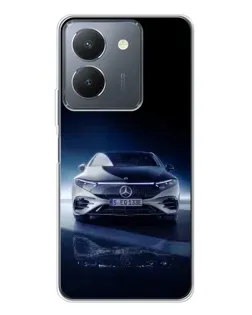Чохол для Vivo S30 Pro Mini з картинкою «Нічний Mercedes EQ»