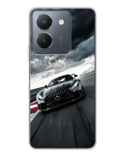 Чохол для Vivo S30 Pro Mini з картинкою «Гоночний Mercedes AMG»