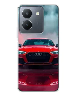 Чехол для Vivo S30 Pro Mini с картинкой «Audi RS — красный стиль»