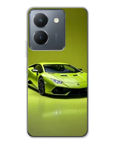 Чехол для Vivo S30 Pro Mini с картинкой «Салатовый Lamborghini Huracan»