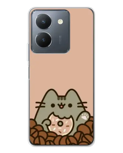 Чехол для Vivo S30 Pro Mini с картинкой «Кофейный Пушин»