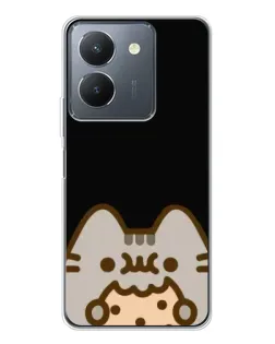 Чехол для Vivo S30 Pro Mini с картинкой «Пушин на черном»