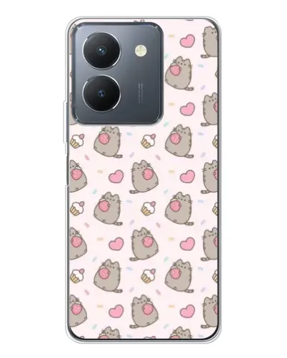 Чехол для Vivo S30 Pro Mini с картинкой «Пушин и сладости»