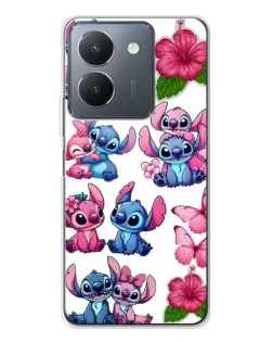 Чехол для Vivo S30 Pro Mini с картинкой «Стикеры Stitch и Angel» Чехол для Vivo S30 Pro Mini с картинкой «Стикеры Stitch и Angel»