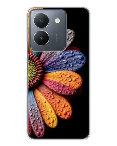 Чехол для Vivo S30 Pro Mini с картинкой «Радужный цветок»