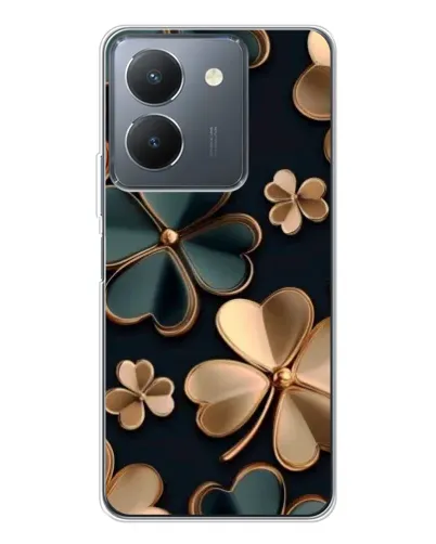 Чехол для Vivo S30 Pro Mini с картинкой «Клевер в золоте»