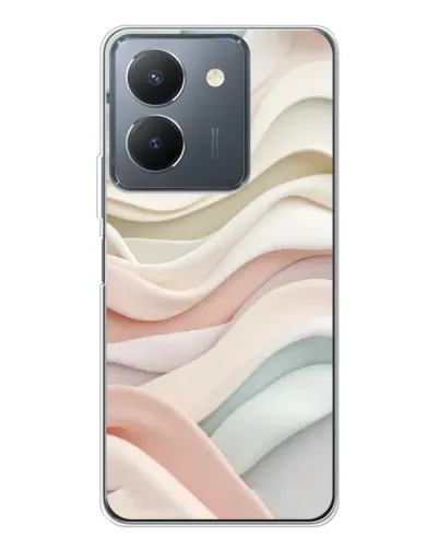Чехол для Vivo S30 Pro Mini с картинкой «Пастельные нежные волны»