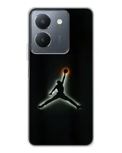Чехол для Vivo S30 с картинкой «Jordan Gradient Logo»