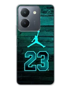 Чехол для Vivo S30 с картинкой «Jordan Cyan 23»