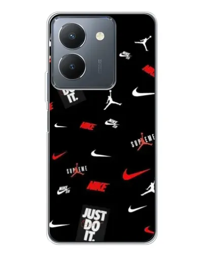 Чехол для Vivo S30 с картинкой «Nike Mix Pattern»