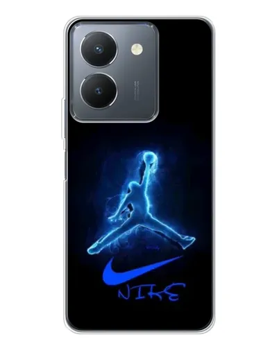 Чехол для Vivo S30 с картинкой «Jordan Neon Blue»