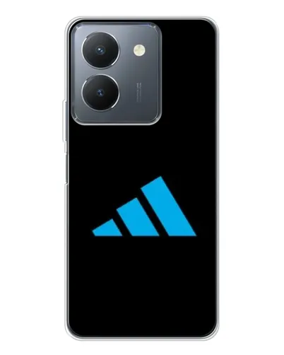 Чехол для Vivo S30 с картинкой «Adidas Cyan Logo»