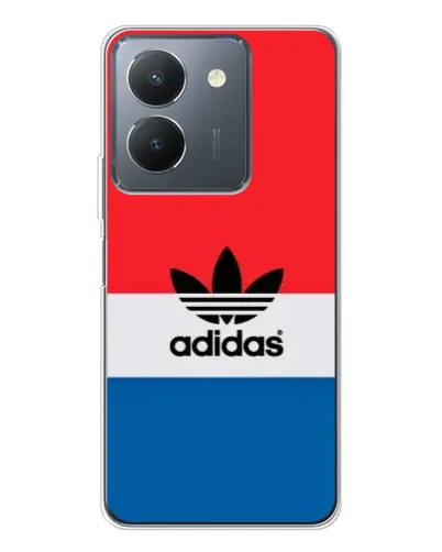 Чехол для Vivo S30 с картинкой «Ретро блоки Adidas»